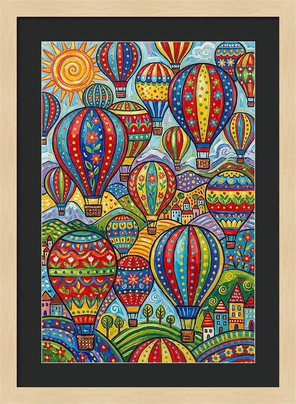 Vibrant Skyward Adventures