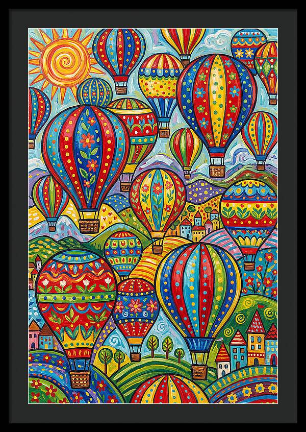 Vibrant Skyward Adventures