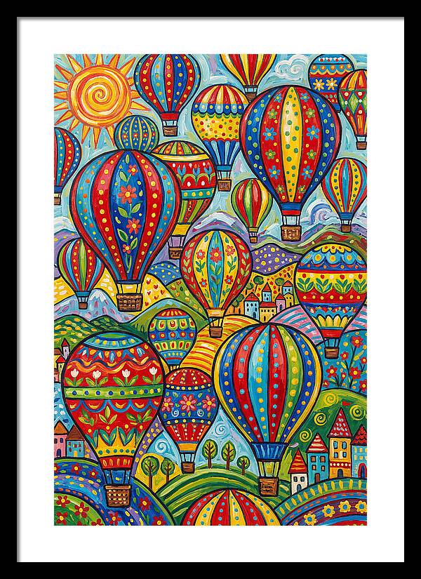 Vibrant Skyward Adventures