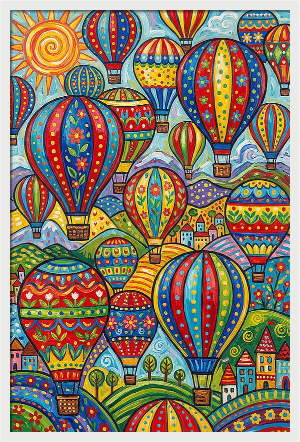 Vibrant Skyward Adventures