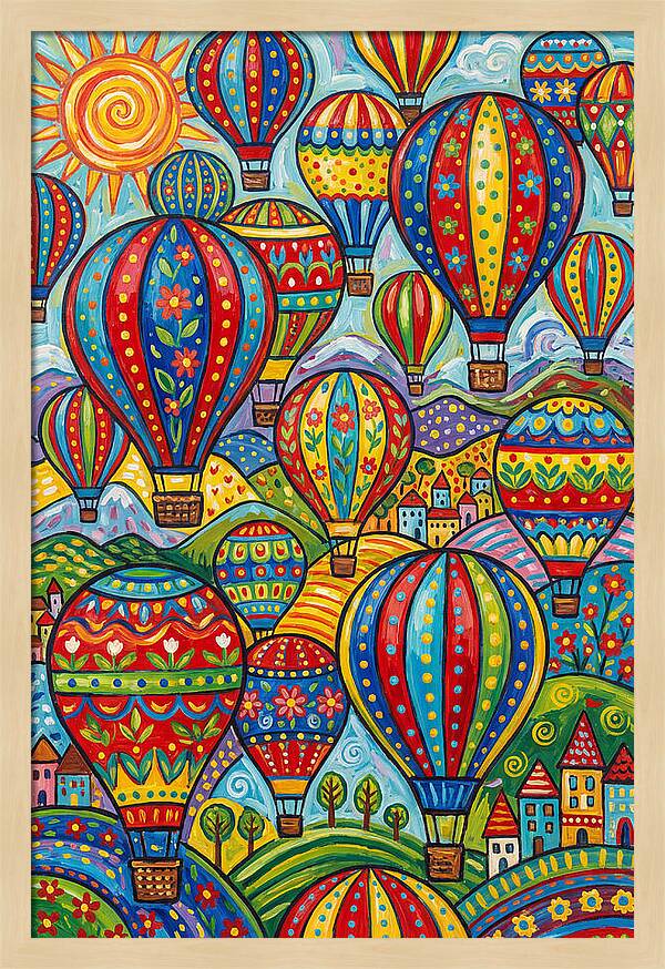 Vibrant Skyward Adventures