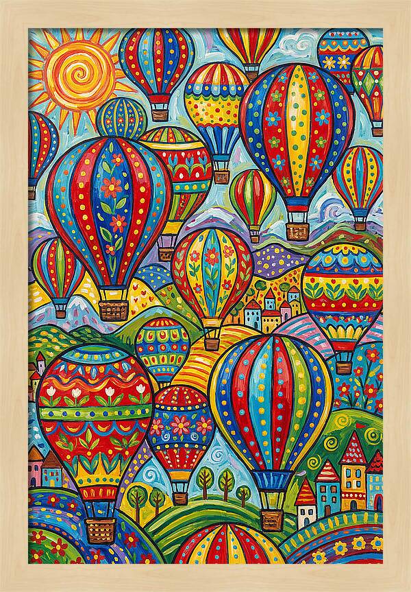 Vibrant Skyward Adventures
