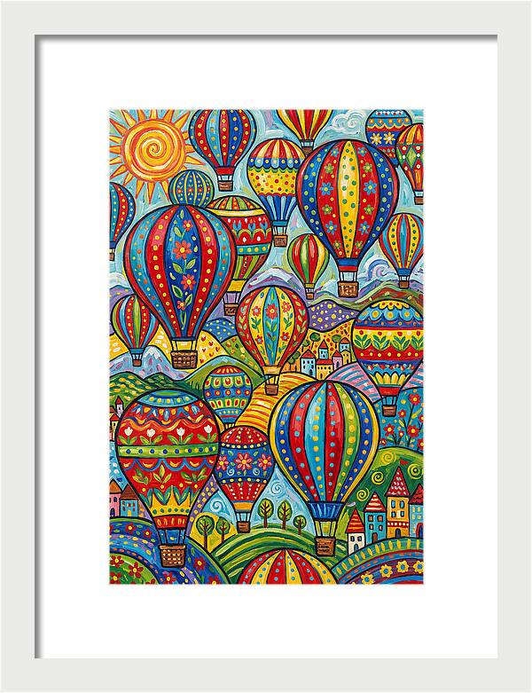 Vibrant Skyward Adventures