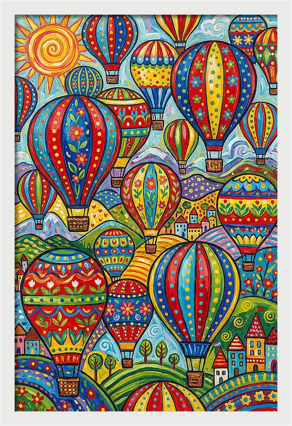 Vibrant Skyward Adventures