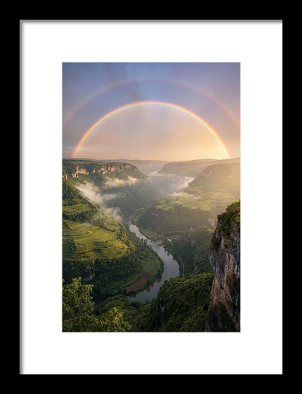 Vibrant Spectrum Above The Hills