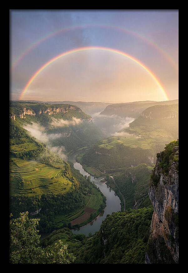 Vibrant Spectrum Above The Hills