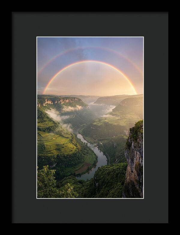 Vibrant Spectrum Above The Hills