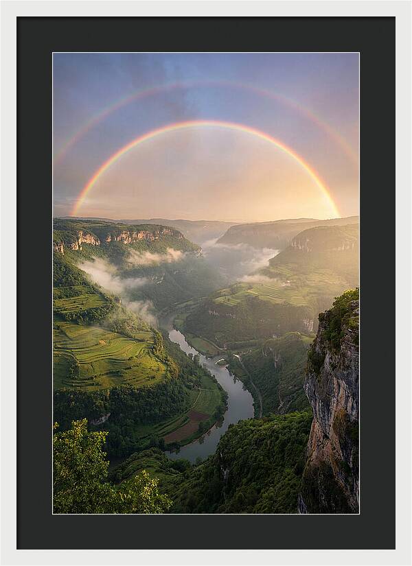 Vibrant Spectrum Above The Hills