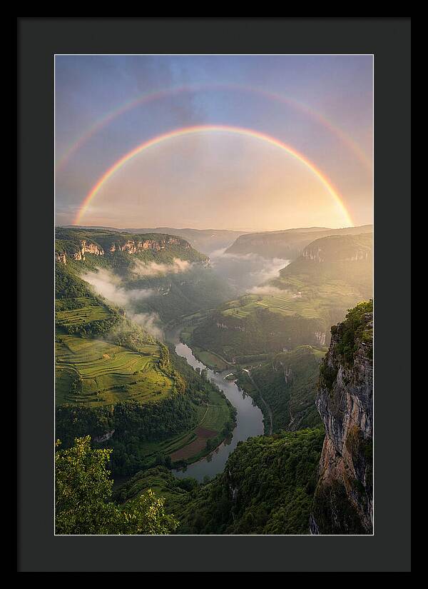 Vibrant Spectrum Above The Hills