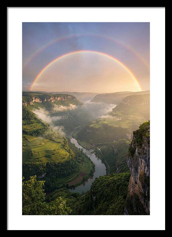 Vibrant Spectrum Above The Hills