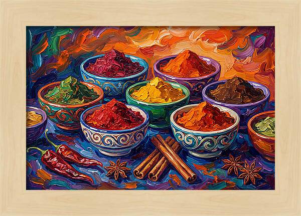 Vibrant Spice Still Life