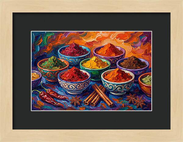Vibrant Spice Still Life