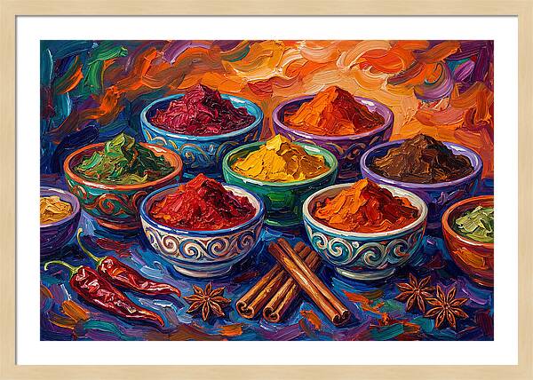 Vibrant Spice Still Life
