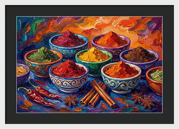 Vibrant Spice Still Life