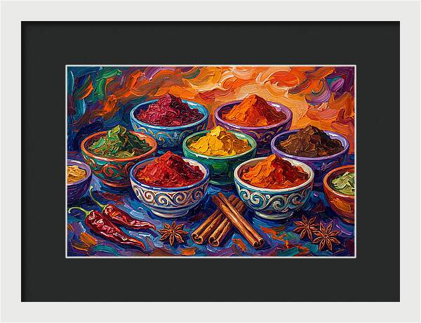 Vibrant Spice Still Life