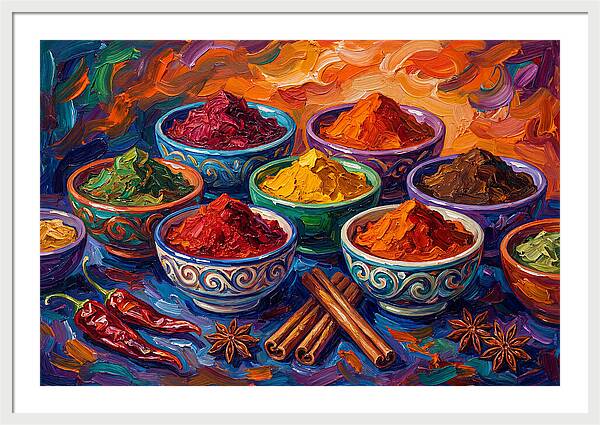 Vibrant Spice Still Life