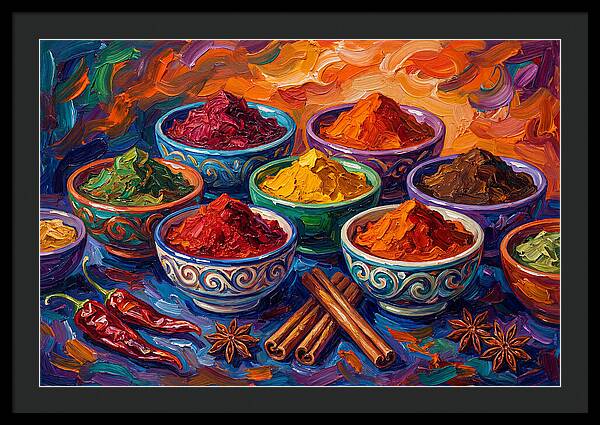 Vibrant Spice Still Life