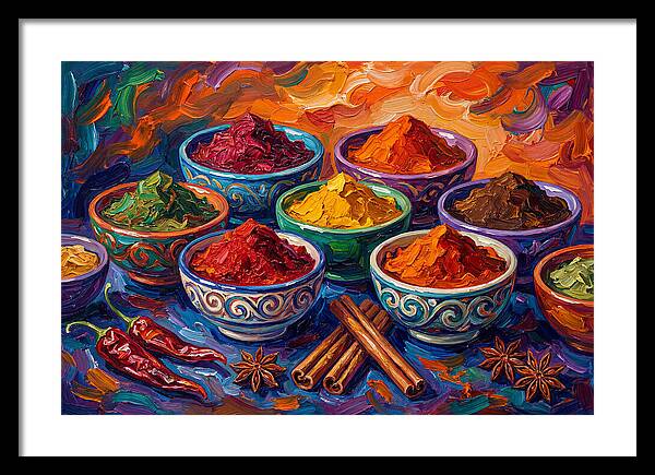 Vibrant Spice Still Life