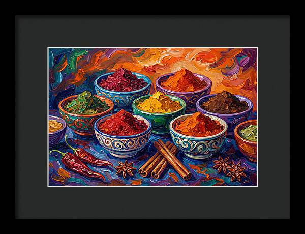 Vibrant Spice Still Life