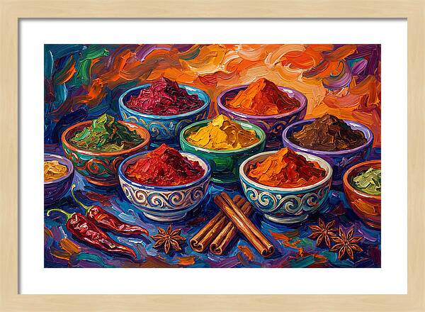 Vibrant Spice Still Life