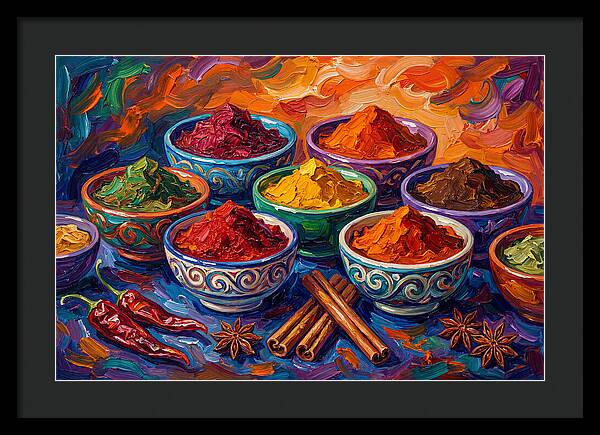 Vibrant Spice Still Life