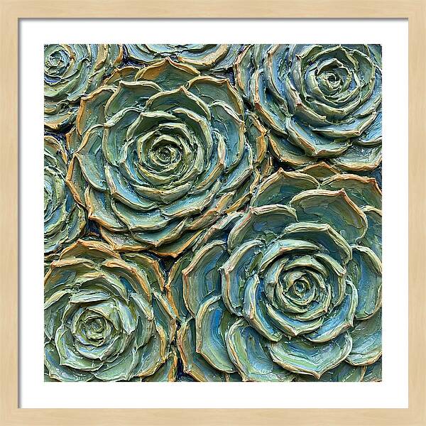 Vibrant Succulent Oasis