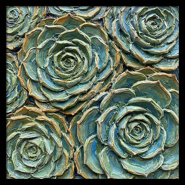 Vibrant Succulent Oasis