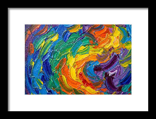 Vibrant Swirls Of Color