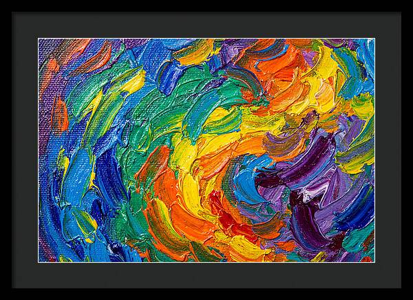 Vibrant Swirls Of Color