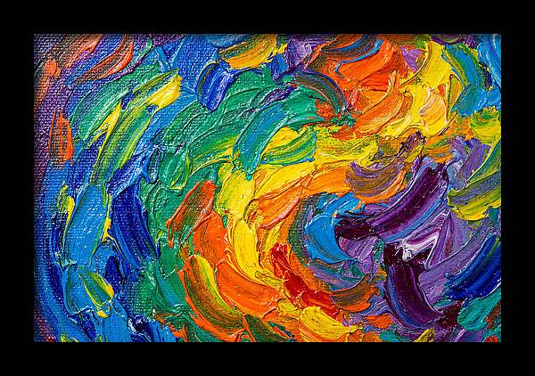 Vibrant Swirls Of Color