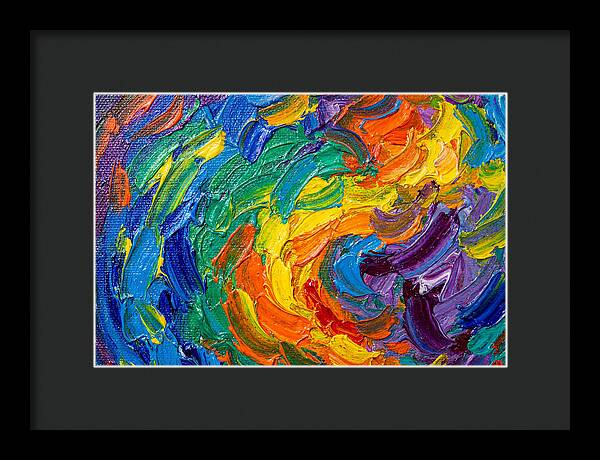 Vibrant Swirls Of Color