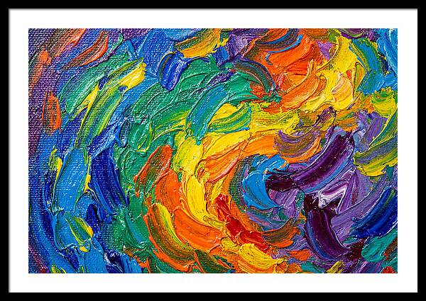 Vibrant Swirls Of Color