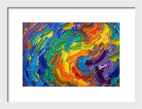 Vibrant Swirls Of Color