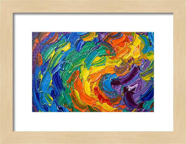 Vibrant Swirls Of Color