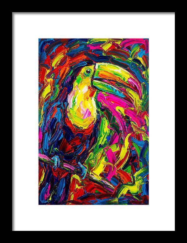 Vibrant Toucan Portrait