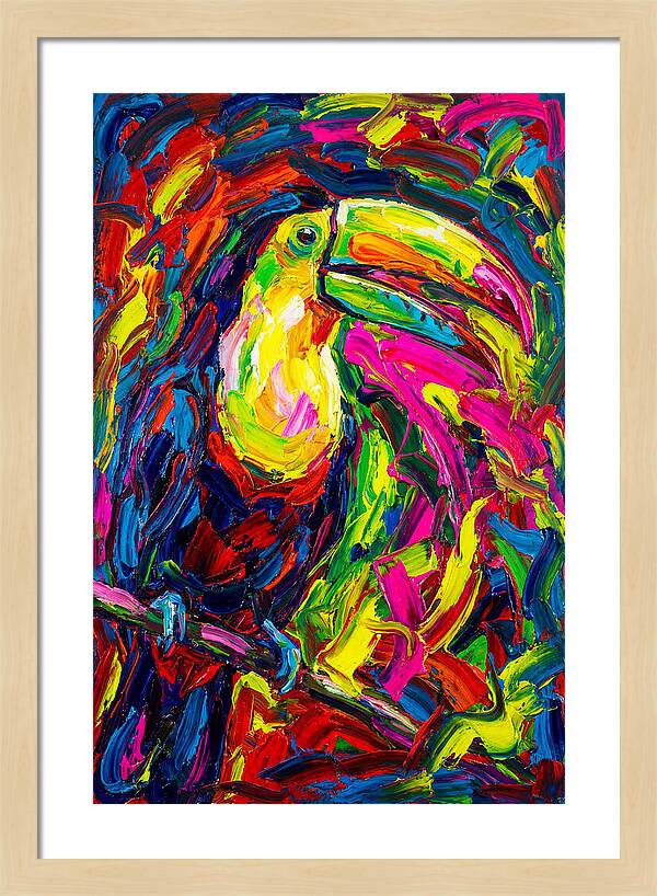 Vibrant Toucan Portrait