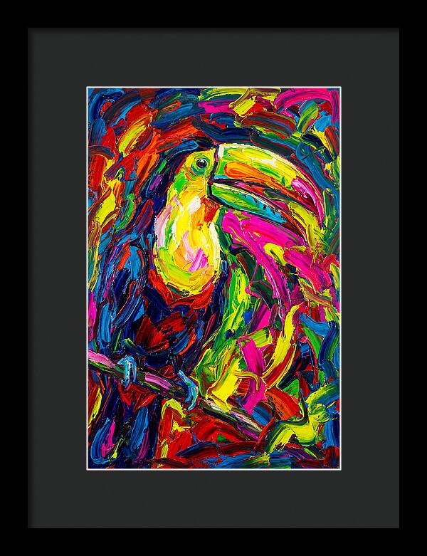 Vibrant Toucan Portrait