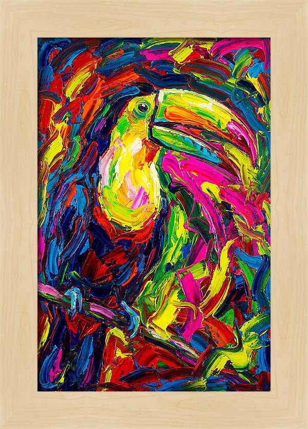 Vibrant Toucan Portrait