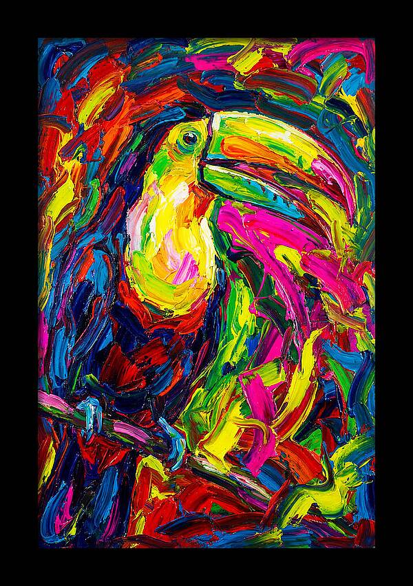 Vibrant Toucan Portrait