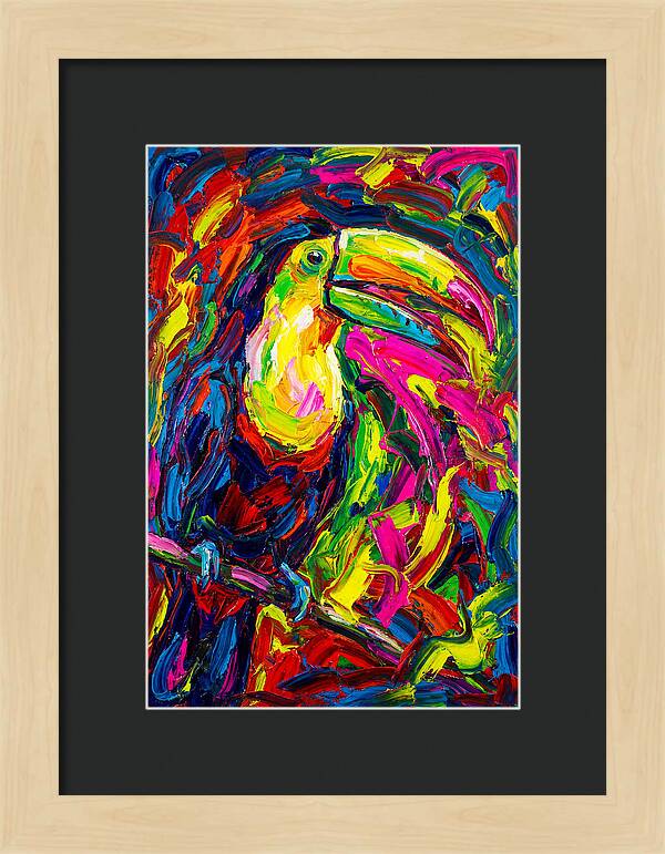 Vibrant Toucan Portrait