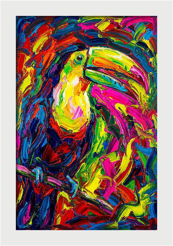 Vibrant Toucan Portrait