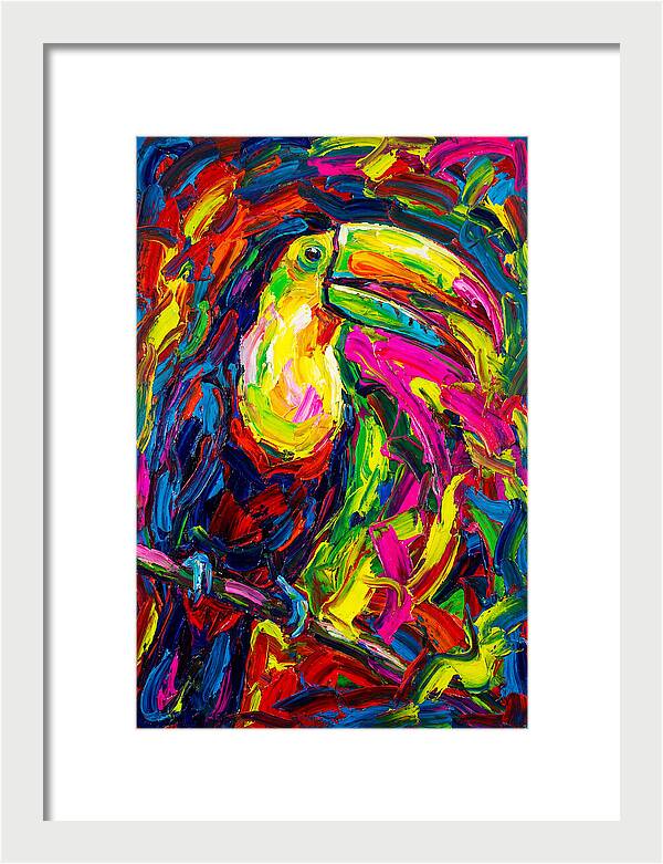 Vibrant Toucan Portrait