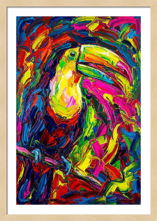 Vibrant Toucan Portrait