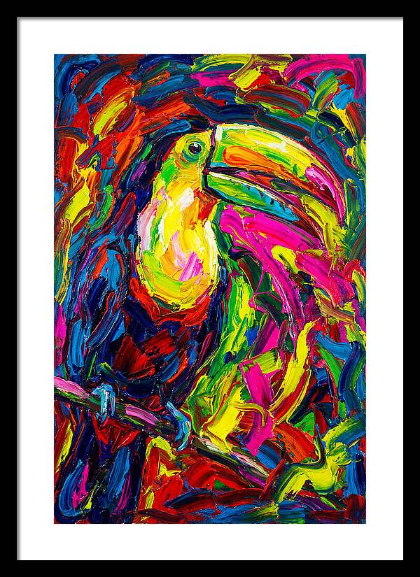 Vibrant Toucan Portrait