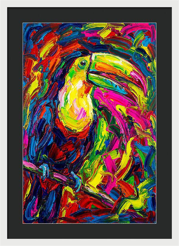 Vibrant Toucan Portrait