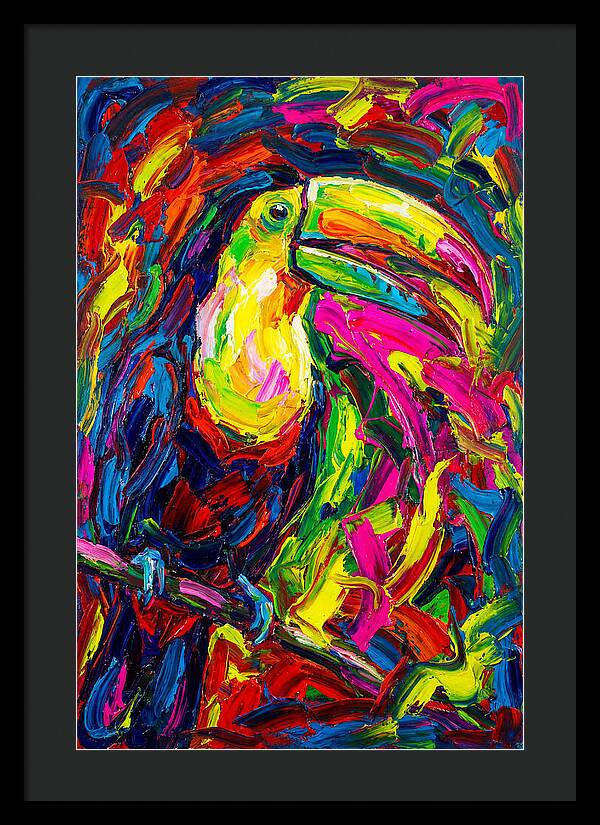 Vibrant Toucan Portrait