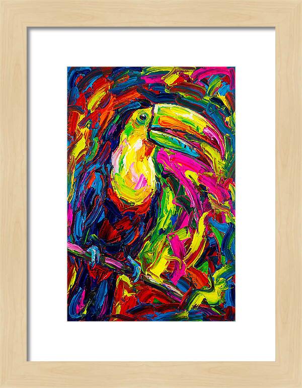Vibrant Toucan Portrait