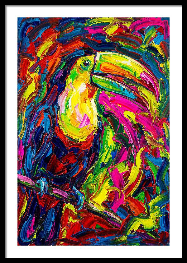 Vibrant Toucan Portrait