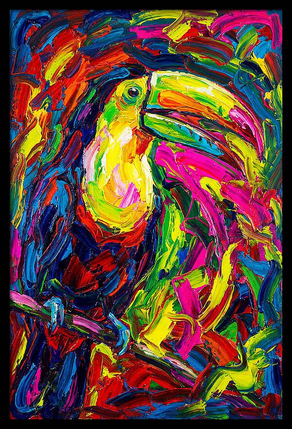 Vibrant Toucan Portrait