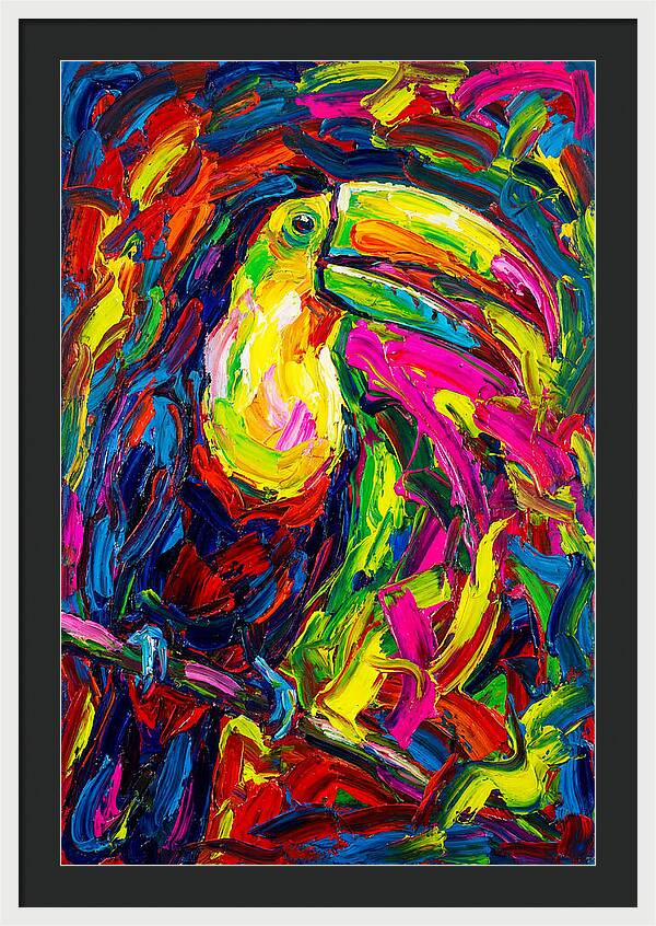 Vibrant Toucan Portrait